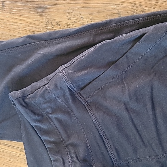 Lole Butter Lounge Pants, Size S, Black, Soft, Pockets, Cuffed Ankles - Picture 4 of 8